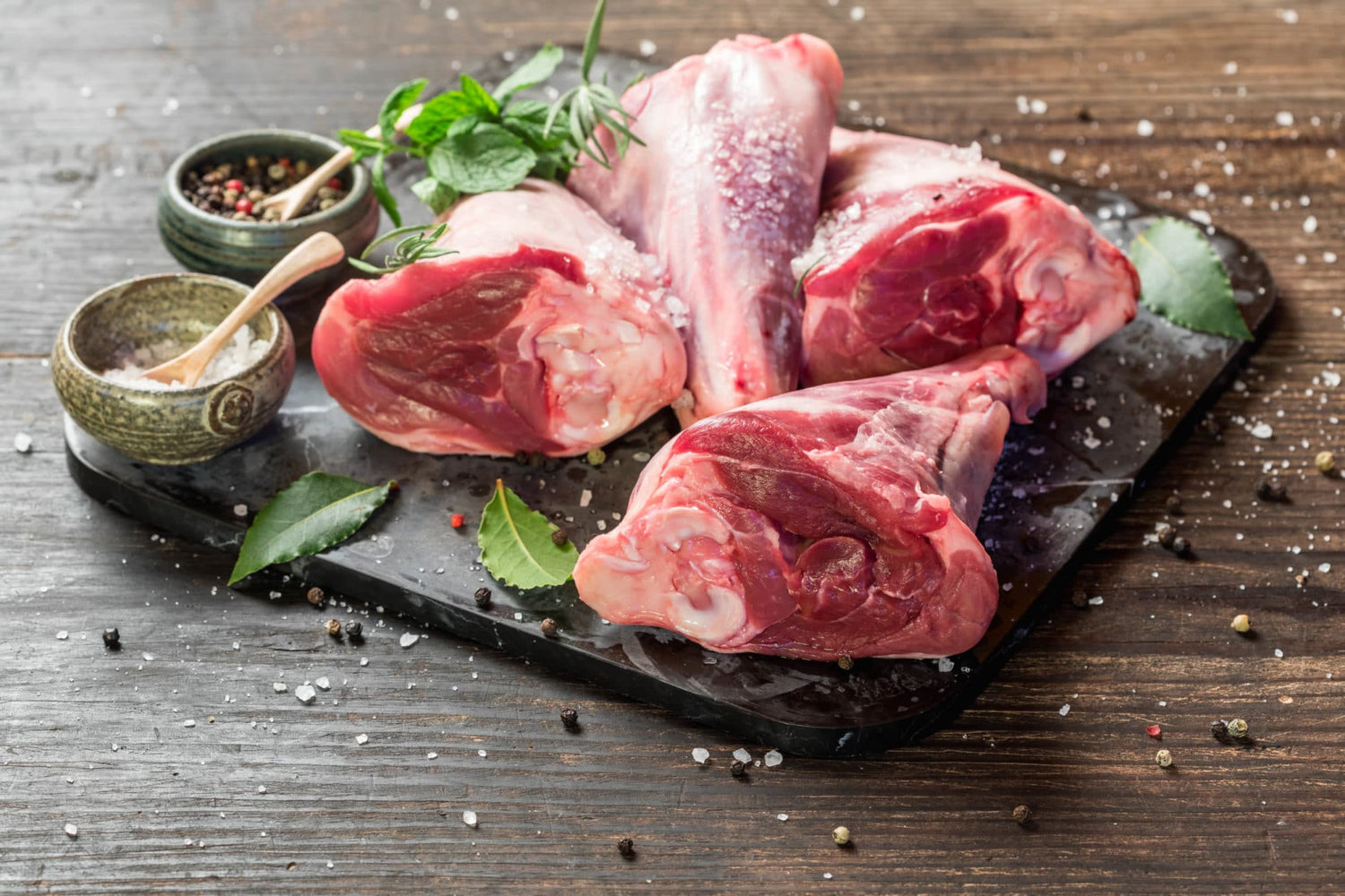 Smoked Lamb with Bourbon Onion Coulée