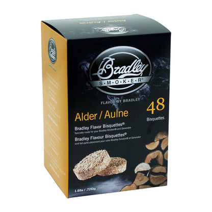 Alder Bisquettes for Bradley Smokers